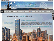 Tablet Screenshot of nawbomiami.org